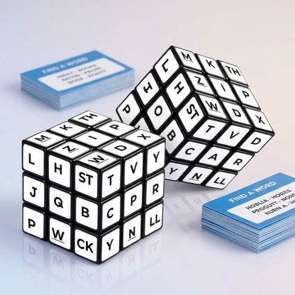 Word Race Cube Game
