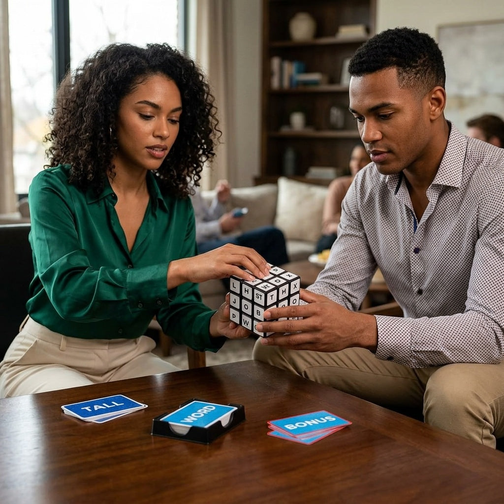 Word Race Cube Game