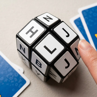 Word Race Cube Game