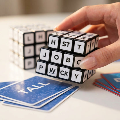 Word Race Cube Game