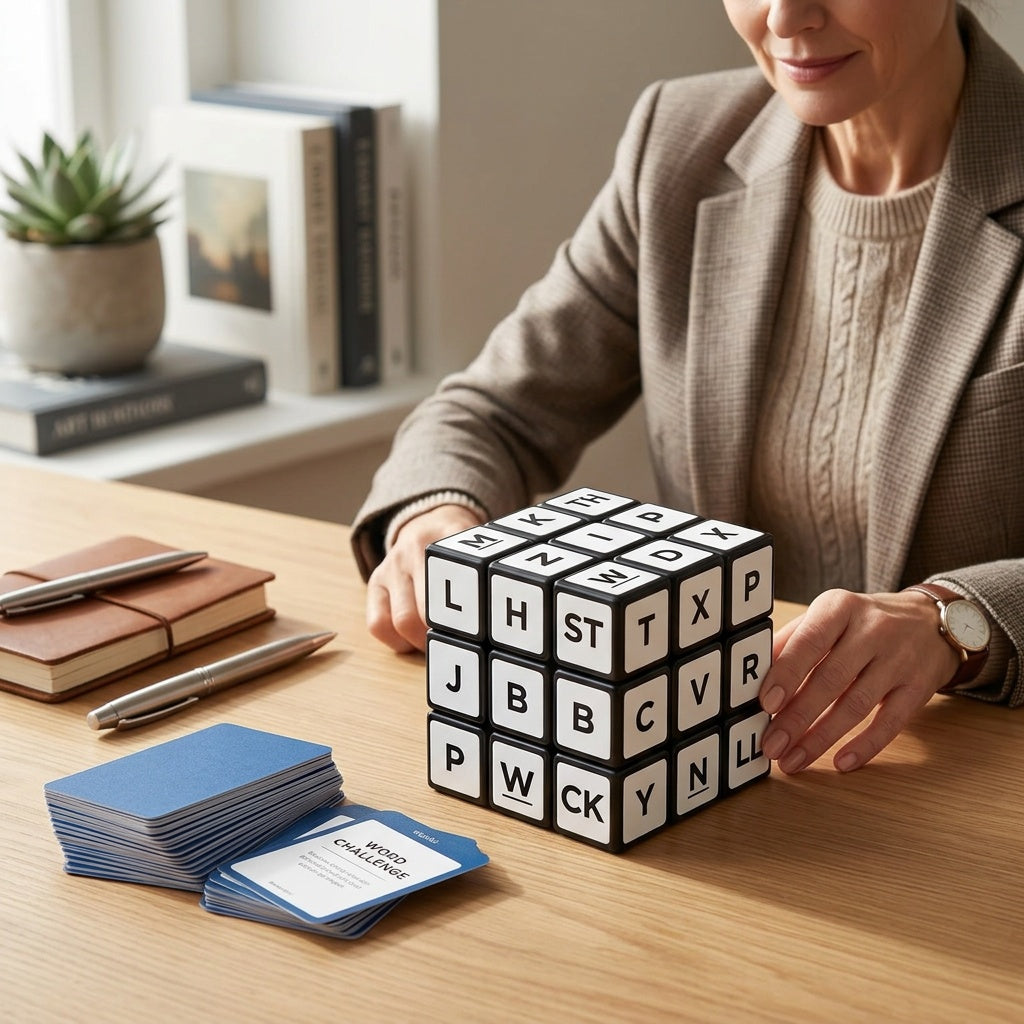 Word Race Cube Game